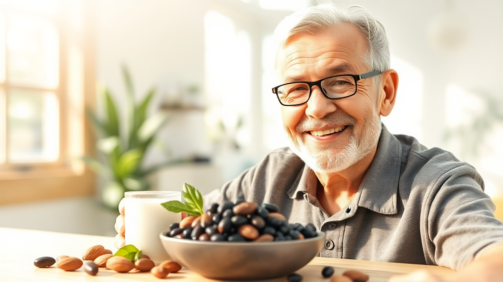 영양 성분과 건강 효과 (watercolor 스타일)