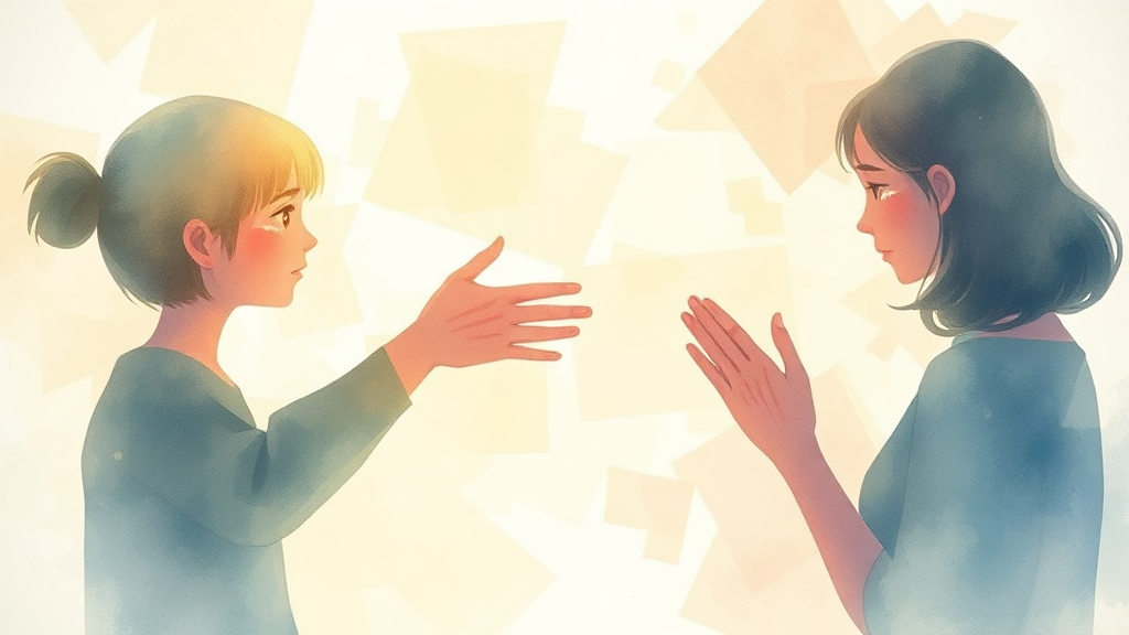 형사 합의의 의의 및 필요성 (watercolor 스타일)