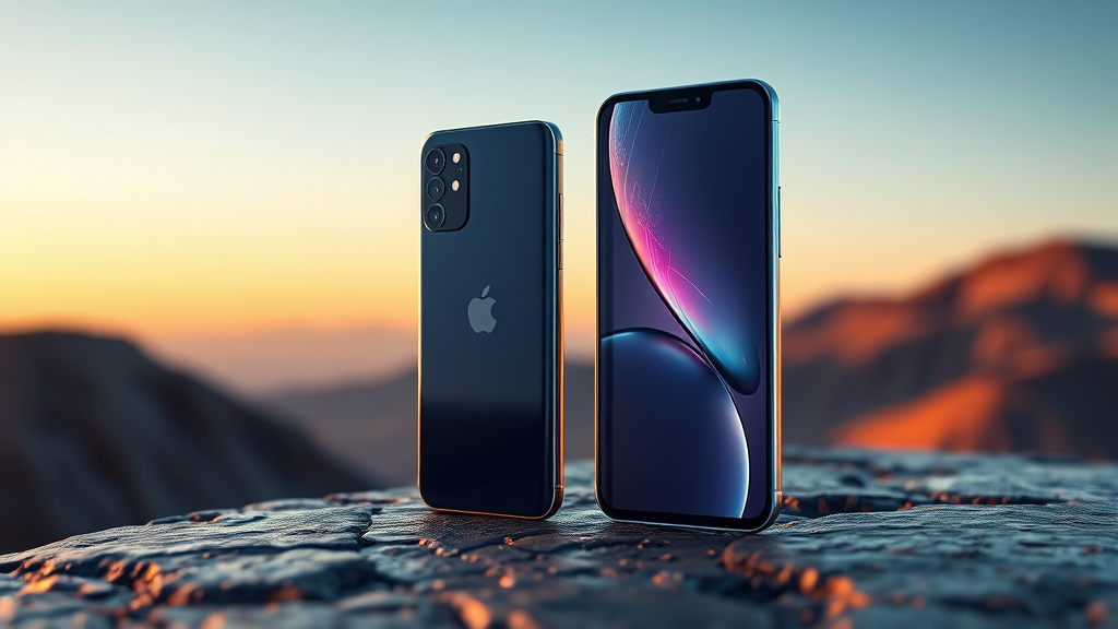 가격 및 구매 고려 사항: 내 최신 스마트폰은? (realistic 스타일)