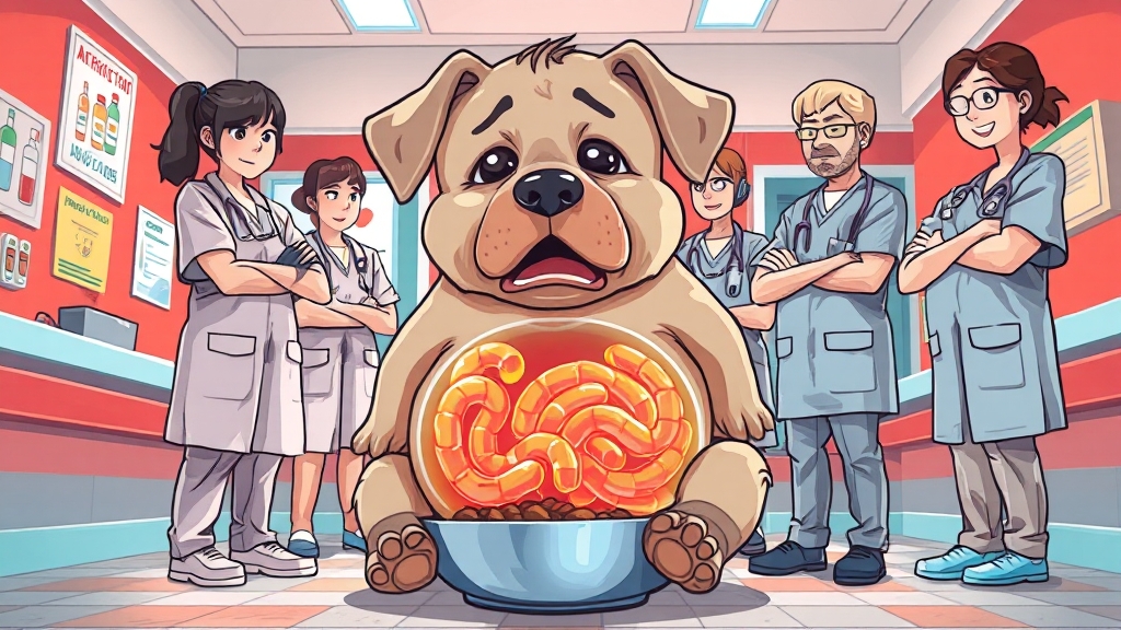 복부 팽만 주요 원인 (cartoon 스타일)