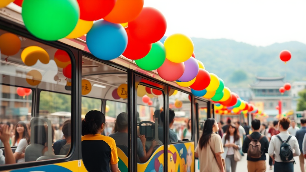 교통 및 주차 정보 (realistic 스타일)