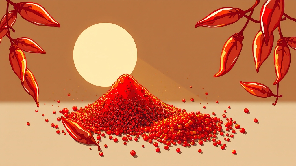 좋은 고춧가루 고르는 법 (illustration 스타일)