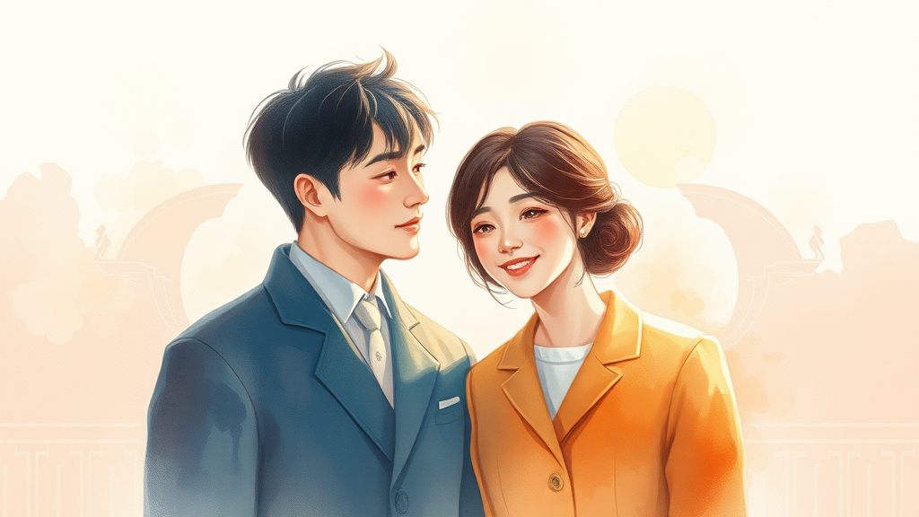 한영의 고백: 루머 심경 (watercolor 스타일)