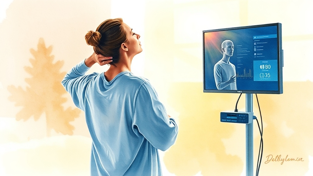 꾸준한 관리와 전문가 조언 (watercolor 스타일)