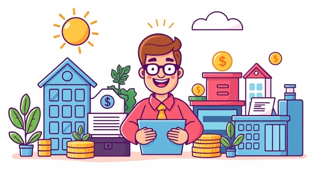 중도인출 외 대안: 투자 계좌 활용 (cartoon 스타일)