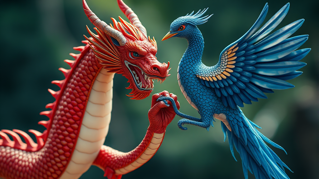 방중 배경과 의미 (realistic 스타일)