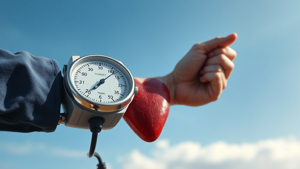 고혈압, 왜 관리해야 할까요? (realistic 스타일)