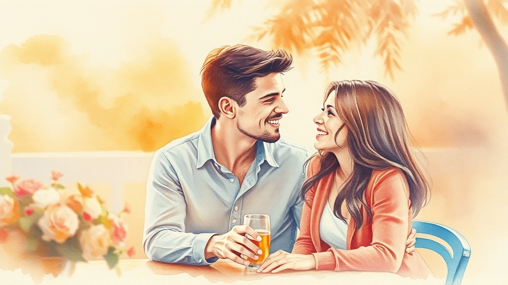 관계 개선을 위한 기회 활용 (watercolor 스타일)