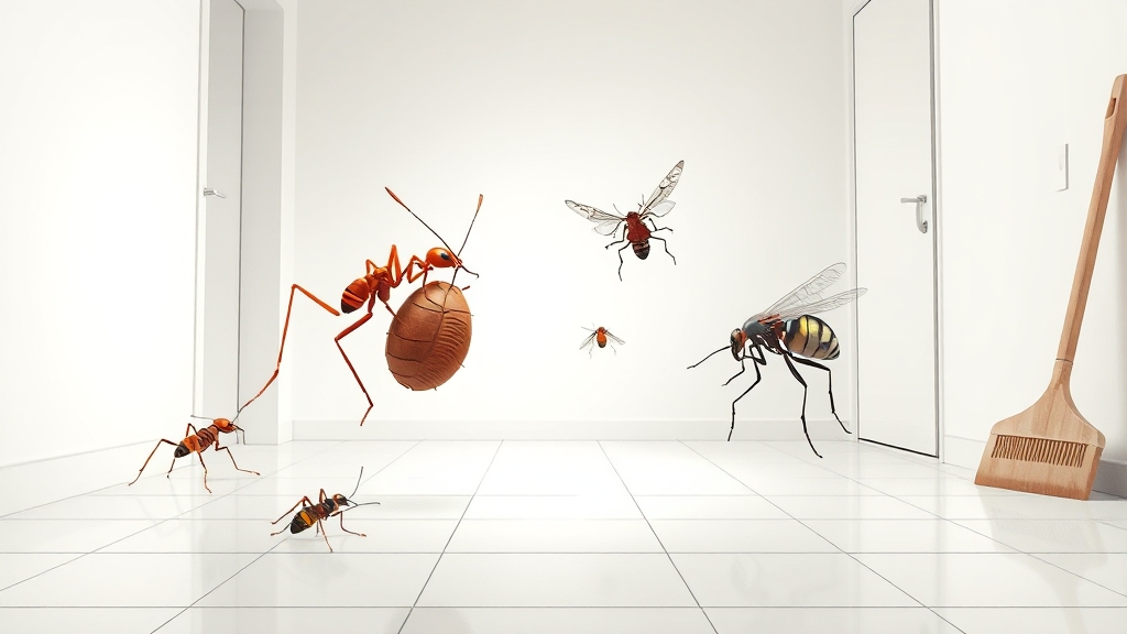 벌레별 맞춤 퇴치법 (illustration 스타일)