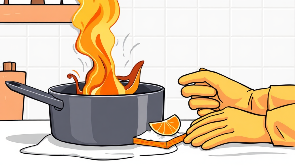 세척 전 준비물은? (illustration 스타일)