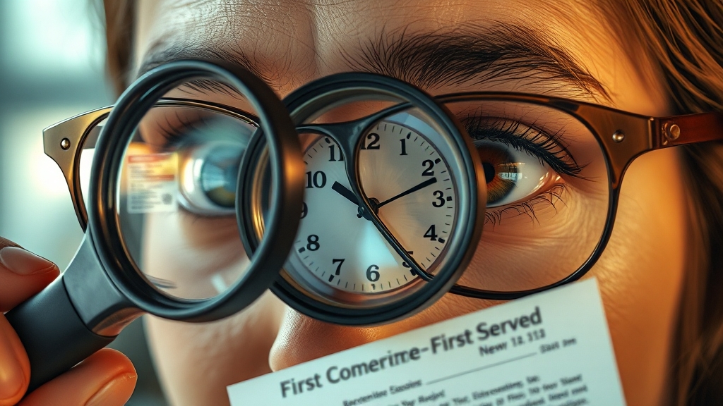 신청 기간 & 주의사항 (realistic 스타일)