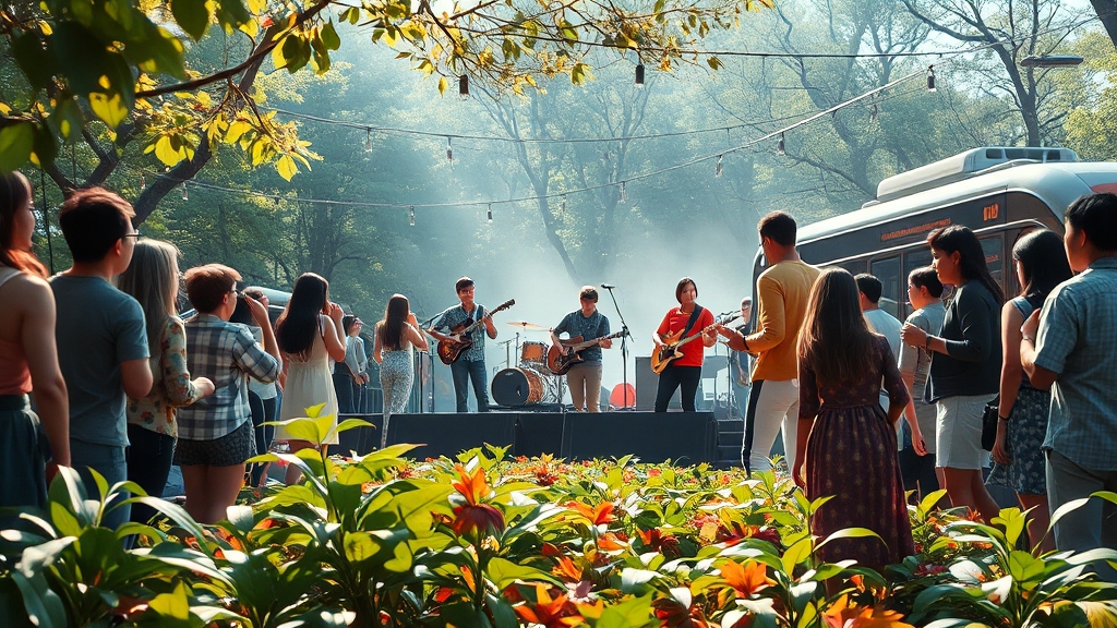 교통편 및 관람 팁 (realistic 스타일)