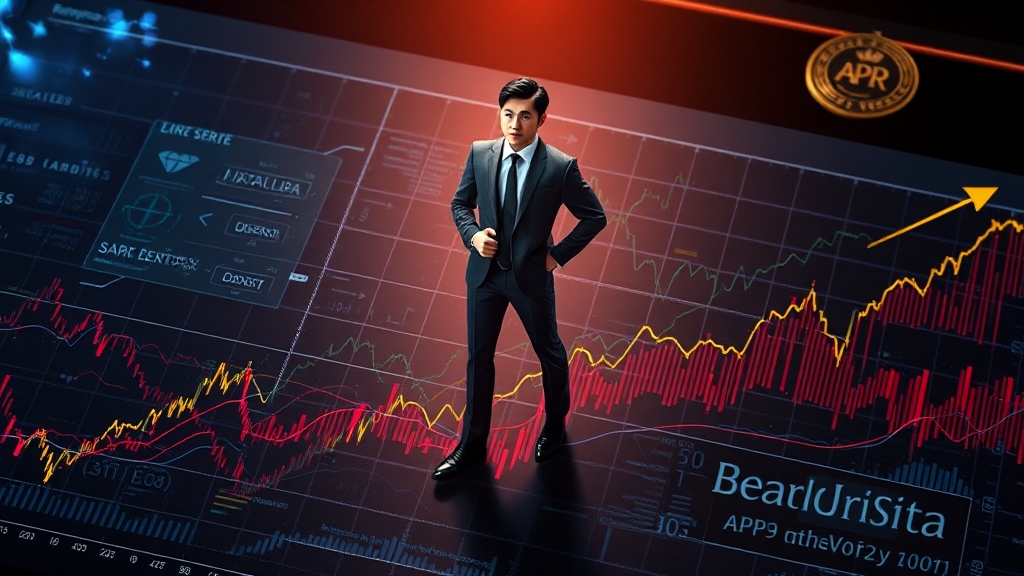 주가 상승 요인: 실적, 수출, 마케팅 (realistic 스타일)