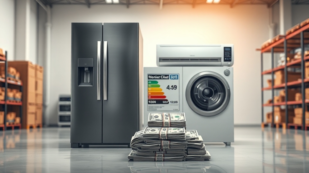 으뜸효율 가전 선택 가이드 (1등급 기준) (realistic 스타일)