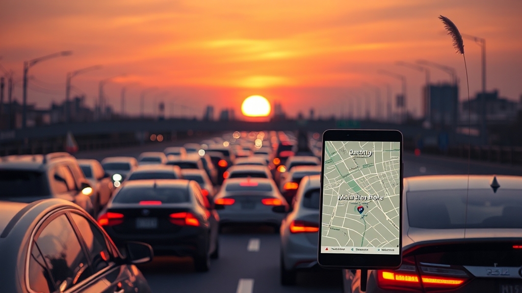 추석 연휴 교통 예측 (realistic 스타일)