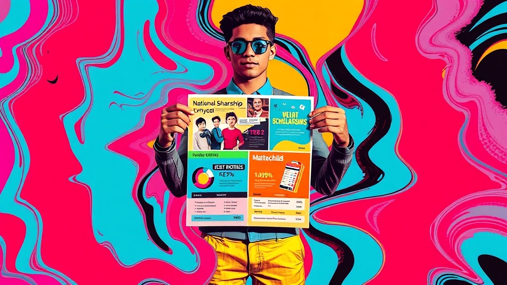 국가장학금 유형별 특징 (popart 스타일)