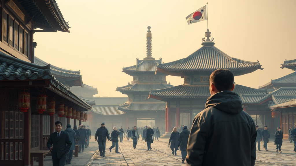 국내 정치 및 사회 이슈 (realistic 스타일)