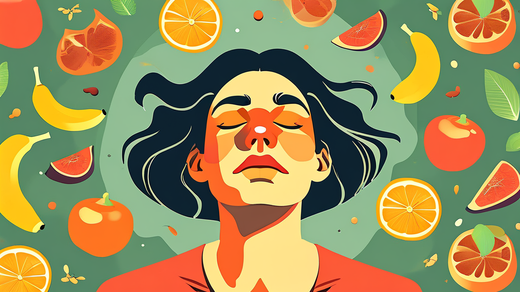 과민성 대장 증후군: 증상과 원인 (illustration 스타일)