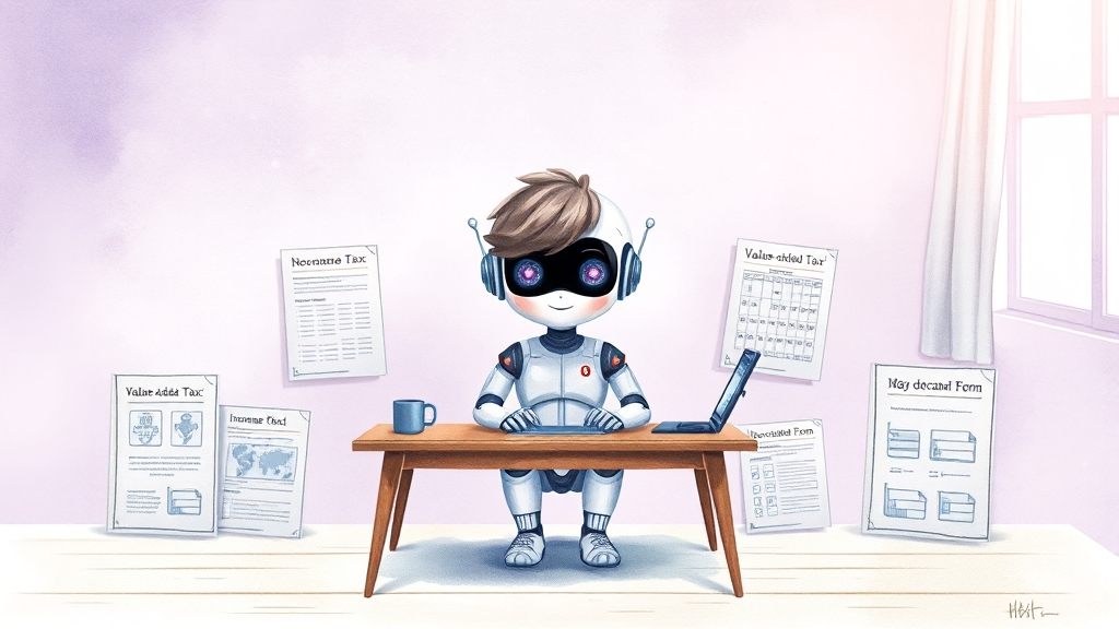 홈택스로 납부 가능한 세금 종류 (watercolor 스타일)