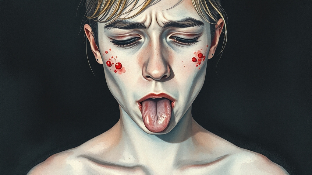 초기 증상, 어떻게 알아챌까요? (watercolor 스타일)