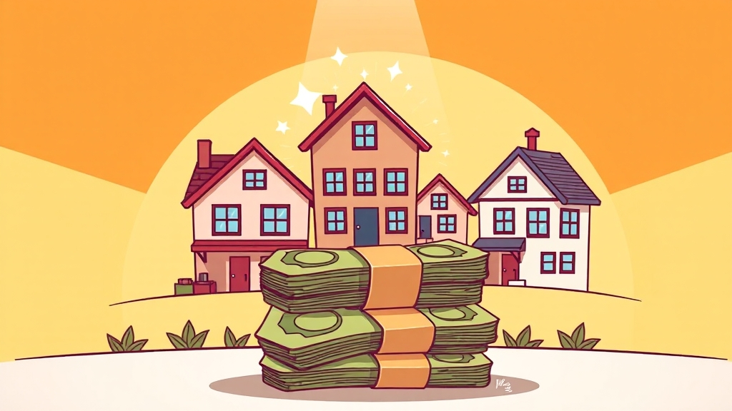 부동산 거래, 3가지 가격 활용 전략 (cartoon 스타일)