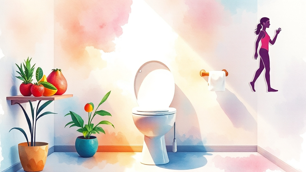 생활 습관도 바꿔보세요 (watercolor 스타일)