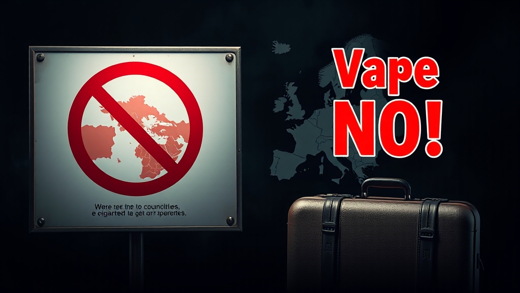 수입/판매 금지 또는 강력 규제 국가 (realistic 스타일)