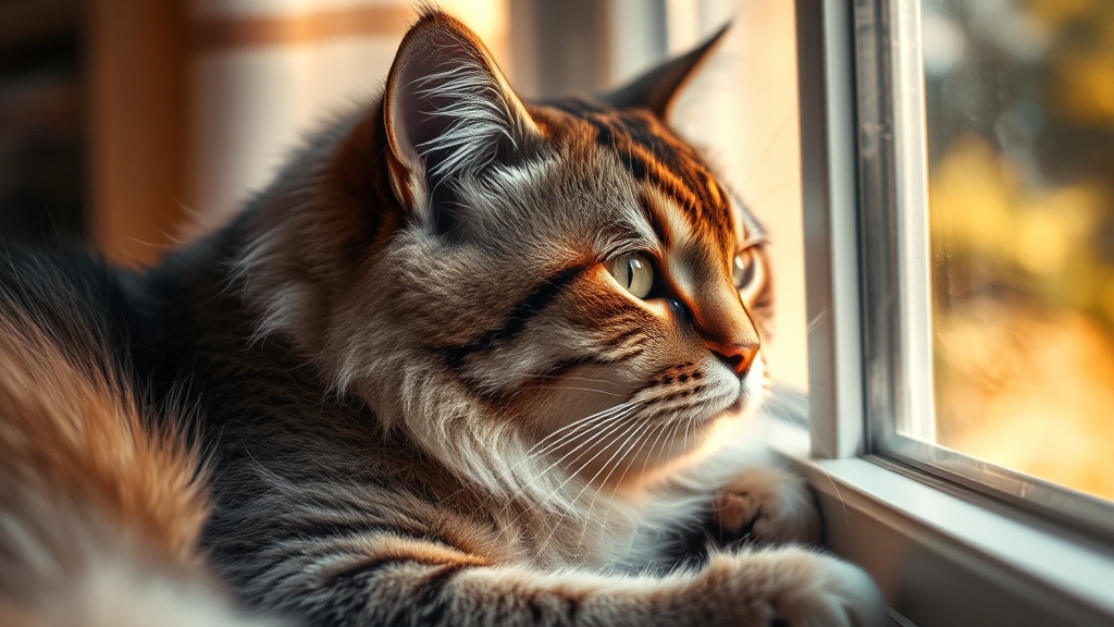 노령묘, 어떤 변화가 나타날까요? (realistic 스타일)