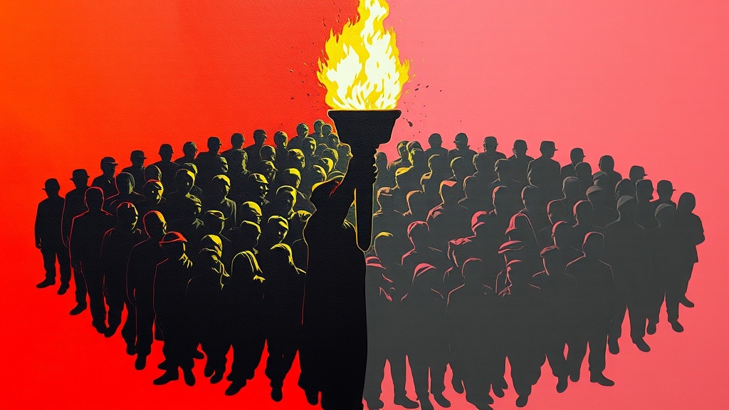 파시즘, 사회에 어떤 영향을? (popart 스타일)