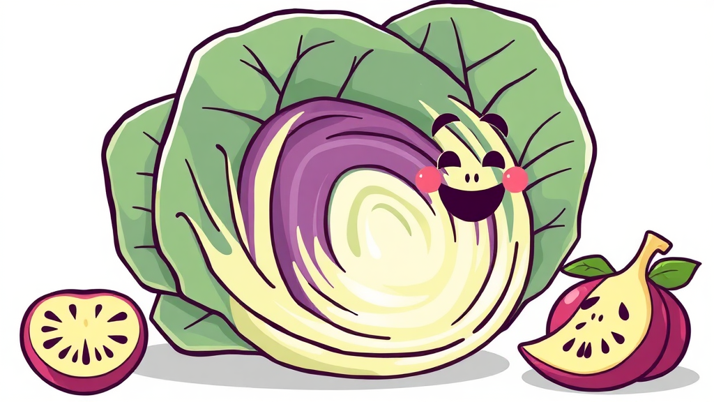 위 건강 개선 효과 (cartoon 스타일)