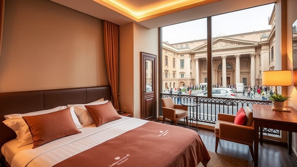 로마 호텔, 이것만은 꼭 확인하세요! (realistic 스타일)