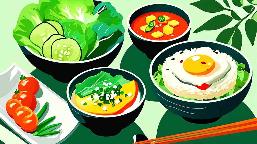 지칭개 활용법: 요리부터 민간요법까지 (illustration 스타일)