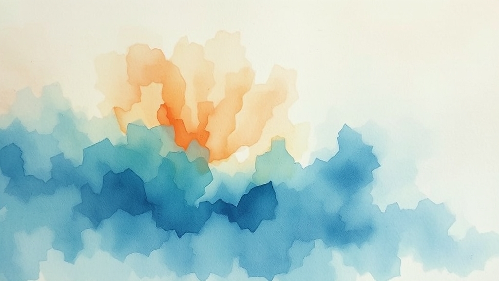 AI 활용 이력서 작성 시 고려사항 (watercolor 스타일)