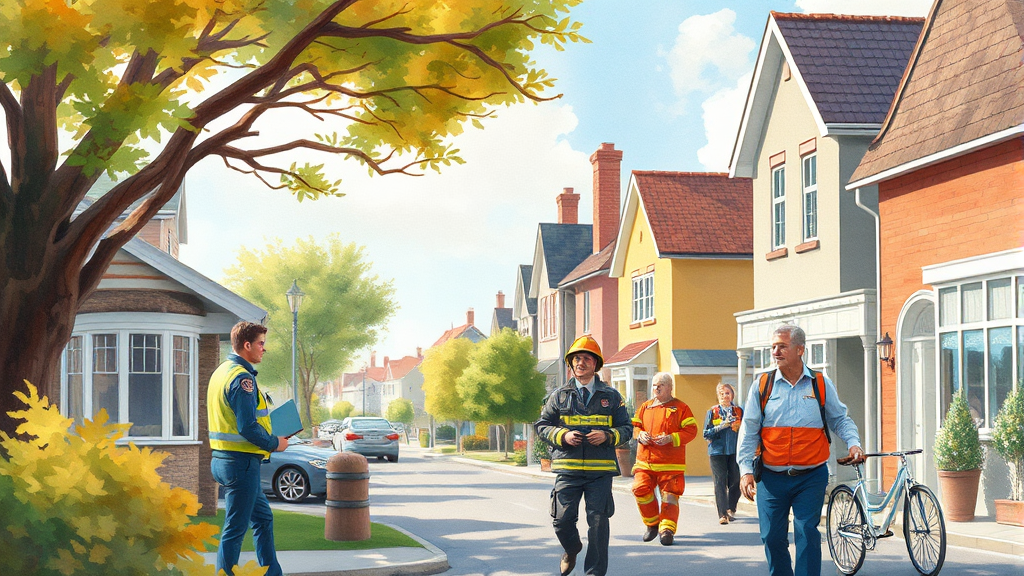 실버타운 관련 법률 및 행정 절차 (realistic 스타일)