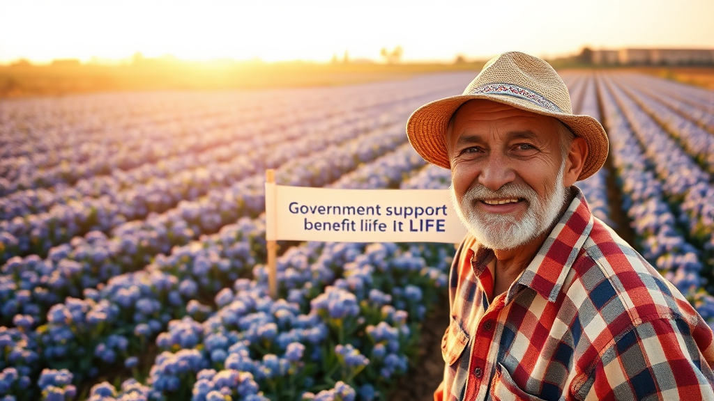 귀농귀촌 지원금 개요 (realistic 스타일)