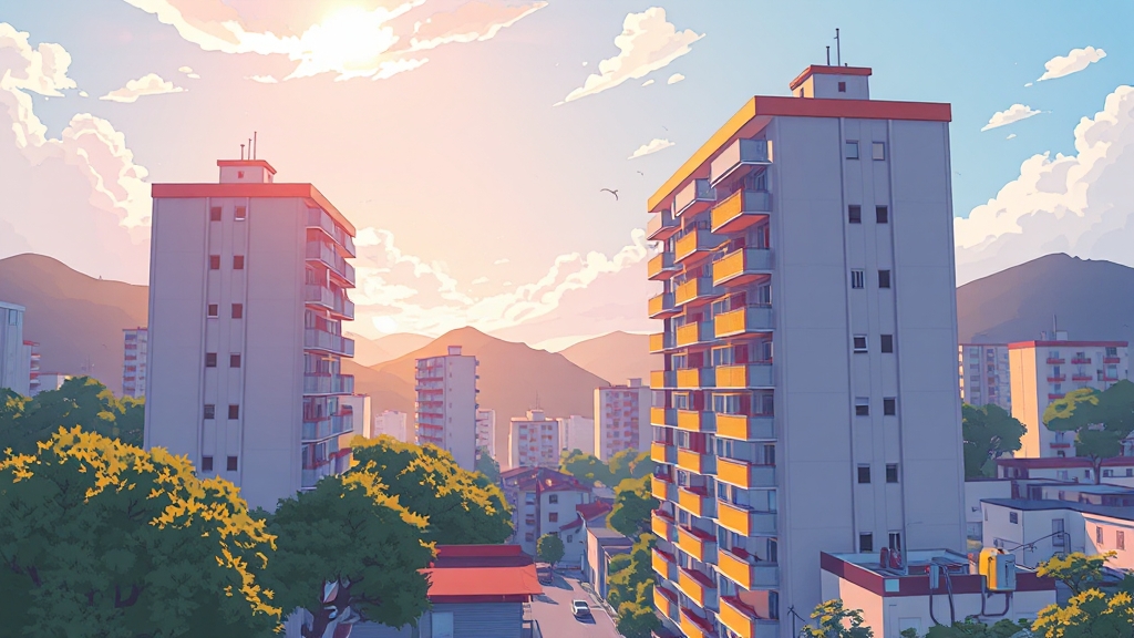 금리 및 경제 상황, 일산 집값에 영향은? (cartoon 스타일)