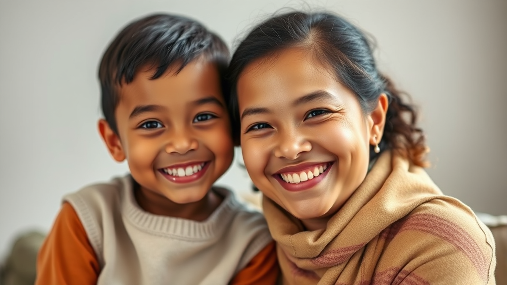 아동수당 신청, 어떻게? (realistic 스타일)