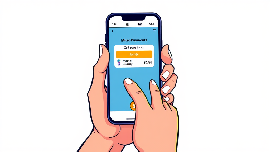 소액결제 한도 가이드