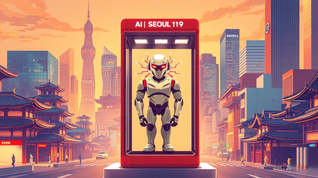 AI 콜봇 119란? (illustration 스타일)