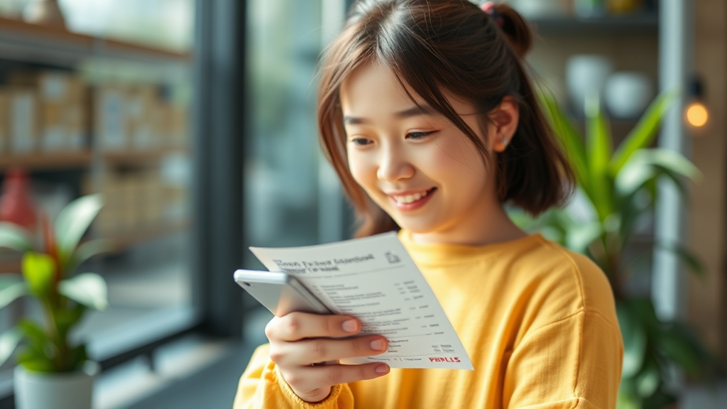 통장사본 PDF 저장 및 활용법 (realistic 스타일)