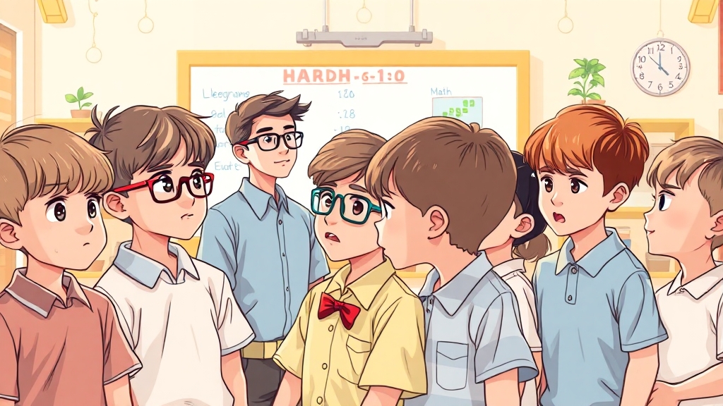 ADHD 등 공존 장애 (illustration 스타일)