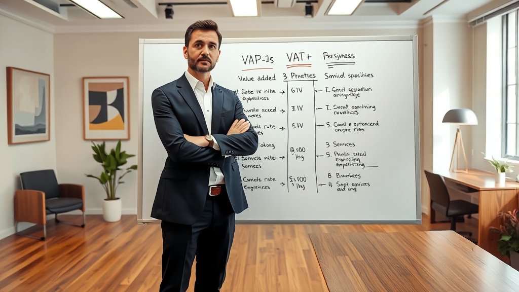 간이사업자 부가세, 왜 다를까요? (realistic 스타일)