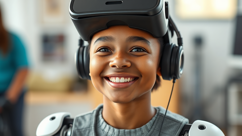 로봇 재활 도입, 왜? (realistic 스타일)