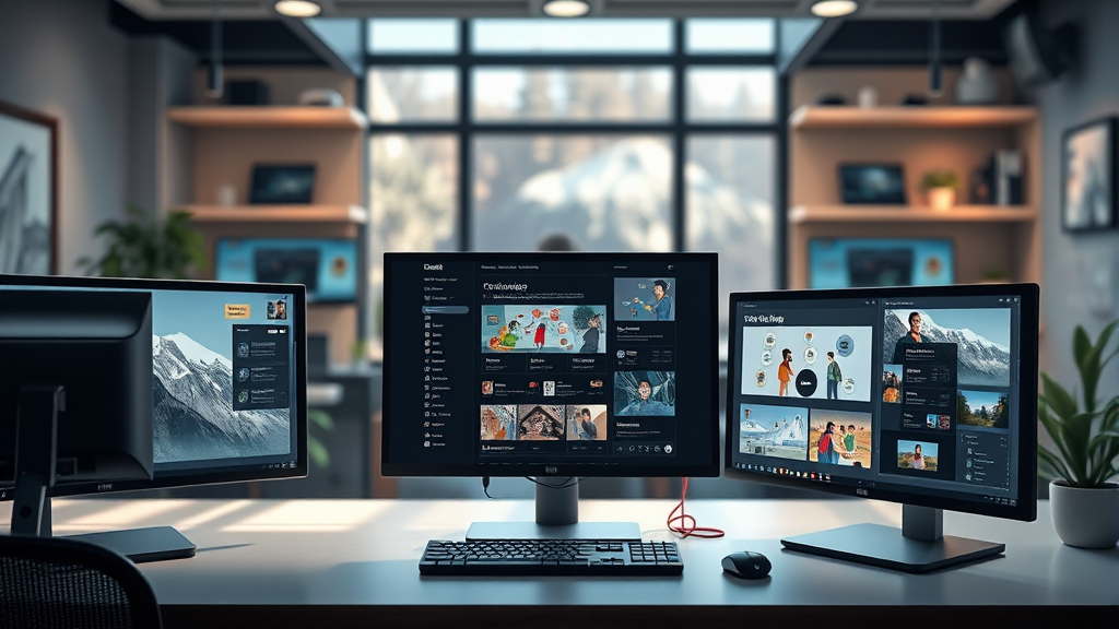 모니터 인치, 내게 맞는 사이즈 고르는 법 (realistic 스타일)