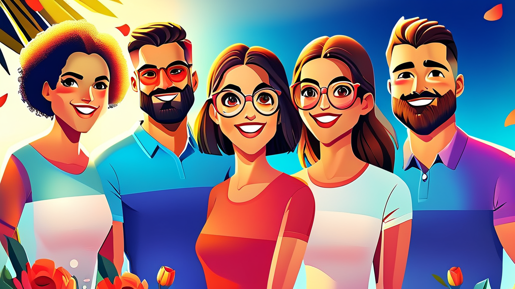 어버이날 & 스승의 날, 어떤 그림이 좋을까? (cartoon 스타일)