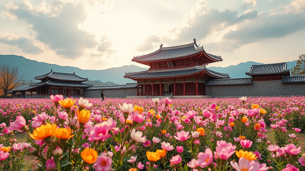 경상북도 숨은 명소와 여행 팁 (realistic 스타일)