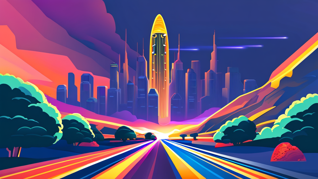 AI 반도체 랠리, 앞으로의 시장 전망과 핵심 변수 (cartoon 스타일)