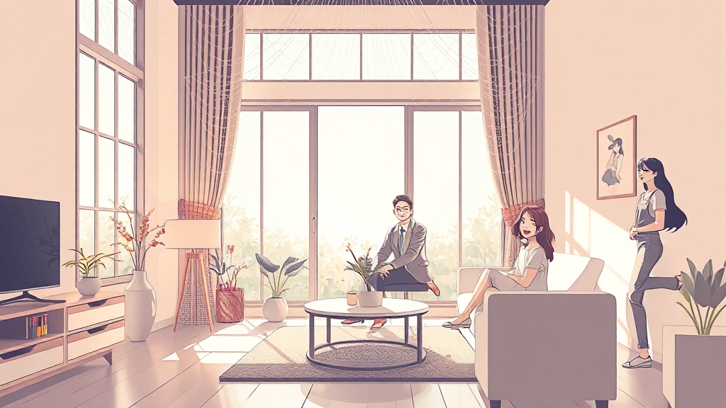 관리와 효과 (illustration 스타일)