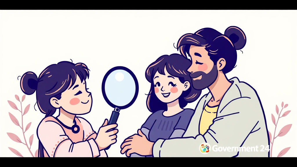 가족 구성원 정보 등록하고 혜택 조회하기! (illustration 스타일)