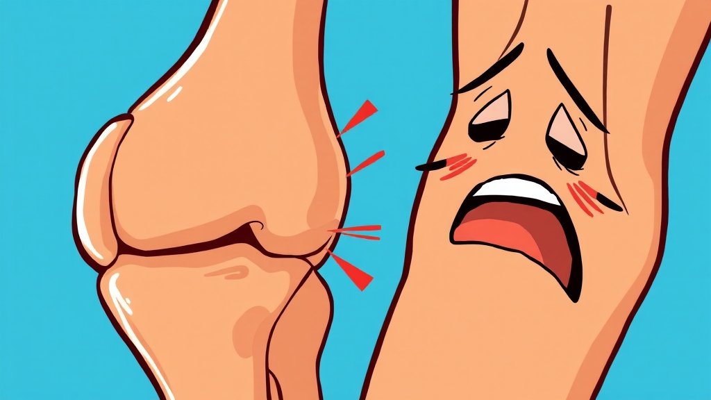 퇴행성 관절염이란? (cartoon 스타일)